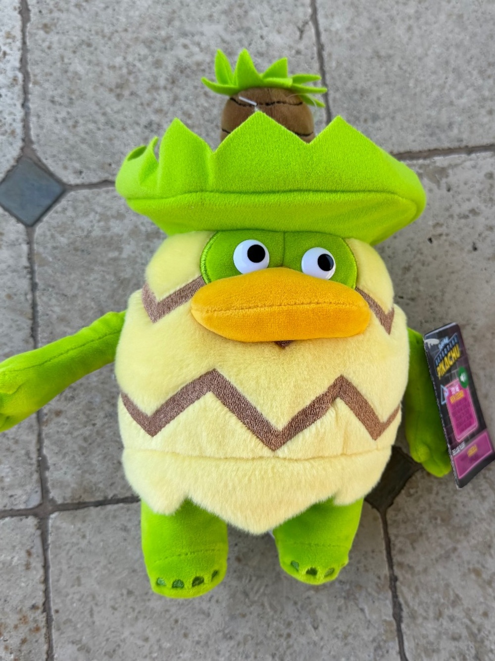 Pokemon-Detective Pikachu- Deluxe Plush Ludicolo